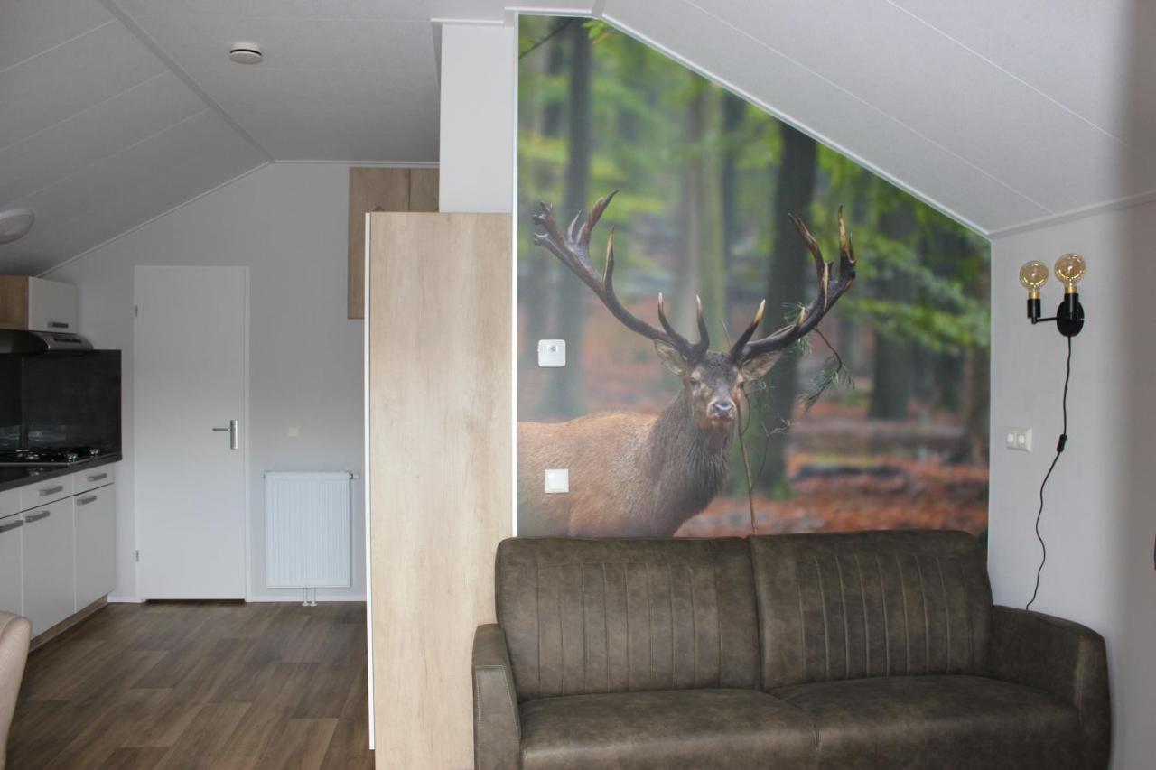 De Bijsselse Enk, Noors Chalet 12 Nunspeet Bagian luar foto